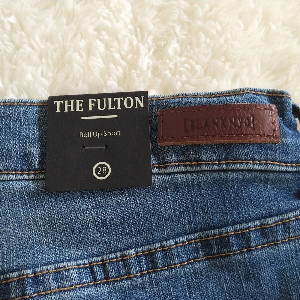 ✨️HP✨️ Blank NYC🗽The Fulton Mid Rise Denim Shorts - NWT - Picture 10 of 13